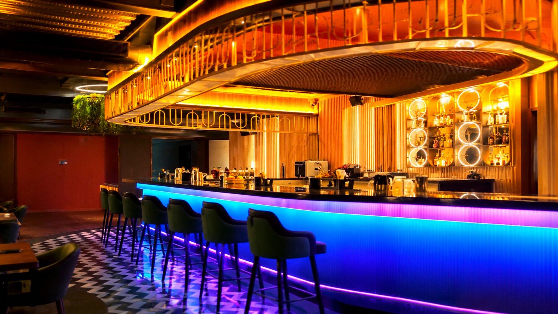 The bar