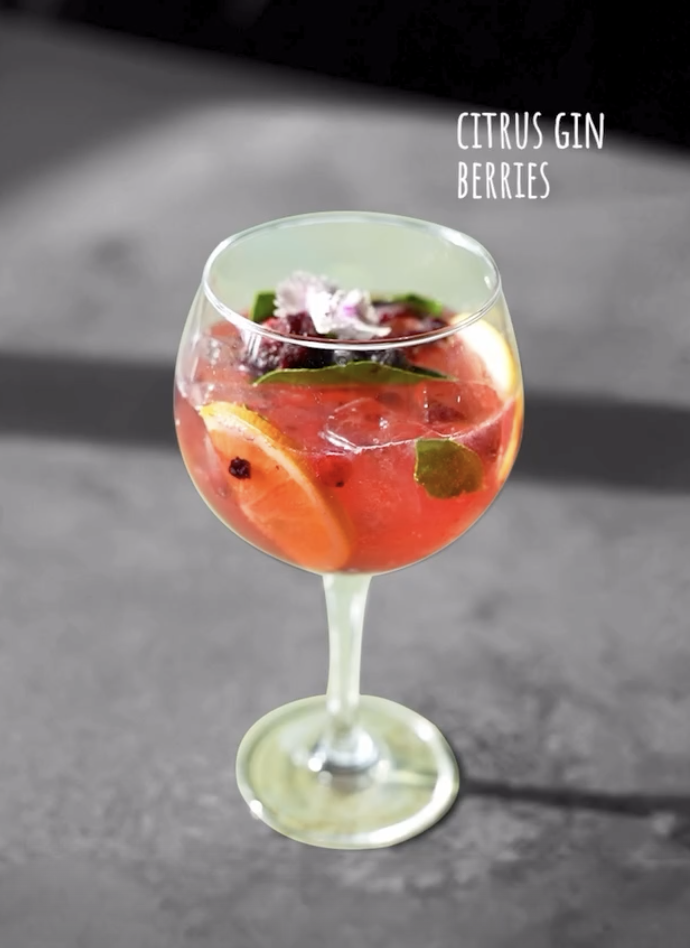 Citrus Gin Berries